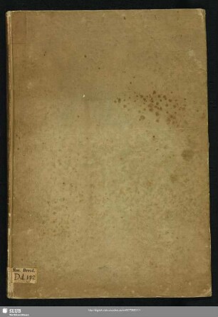 Sammelhandschrift - Mscr.Dresd.Dd.192