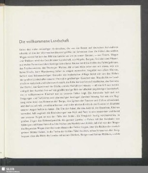 Die vollkommene Landschaft