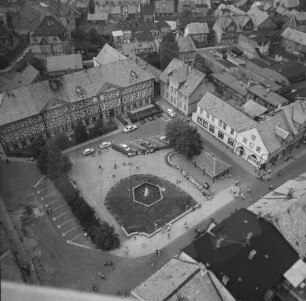 Nicolaiplatz in der Altstadt von Wernigerode : Blickrichtung Nordosten
