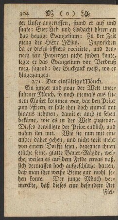 271. Der einfältige Mönch. - 280. Die ungleich gesinnten Ehe-Leute.