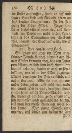 271. Der einfältige Mönch. - 280. Die ungleich gesinnten Ehe-Leute.