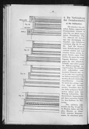 Die Verkleidung der Zwischendecke