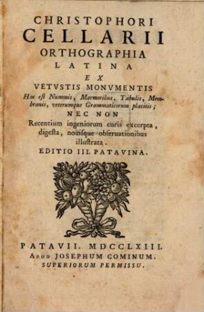 Orthographia latina