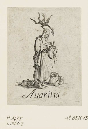 Avaritia, Blatt 7 der Folge "Sieben Todsünden"