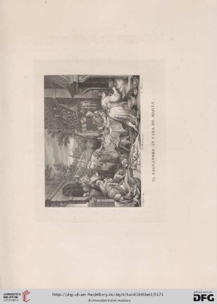 Il Salvatore in casa di Marta di Francesco Bassano