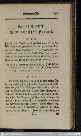 Zwölftes Hauptstück. Vom Wechsel=Proceß