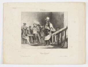 Repas du peuple, aus: "La Caricature", Paris 1832