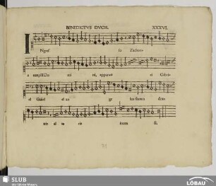 XXXVI. Ducis, Benedictus: Ingresso Zacharia