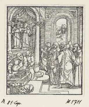 Mariens Tempelgang, aus: "Marienleben"