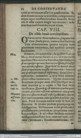 Cap. VIII. De cibis benè nutrientibus