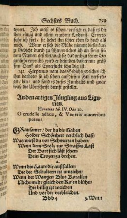 759-774, Anden artigen Jüngling aus Ligurien