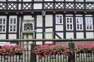 Quedlinburg - Historisches Fachwerkhaus : Historisches Fachwerkhaus in der Word. Aufgenommen am 15. Juli 2012 in Quedlinburg