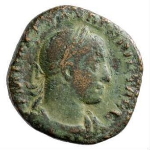 Münze, Sesterz, 232 - 233 n. Chr.
