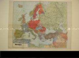 Politisch-administrative Karten von Europa