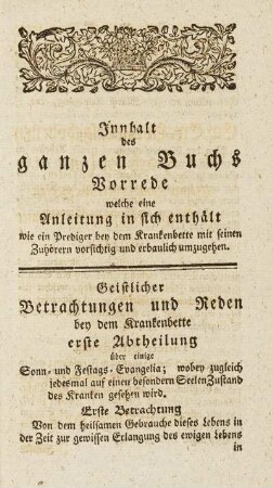 Innhalt des ganzen Buchs