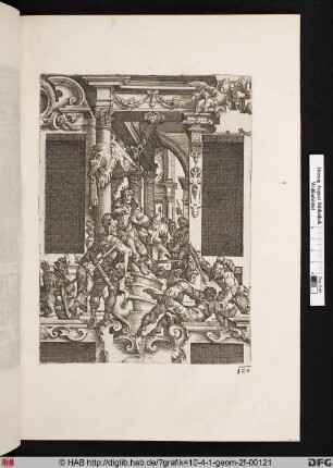 [Zwei Fenster mit König und Soldaten. Band III.]