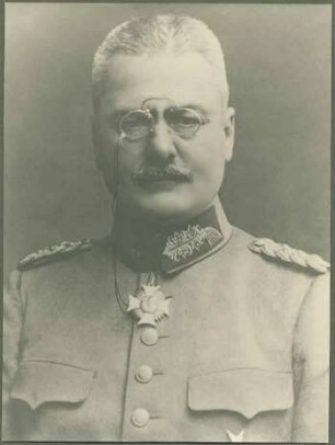 Otto von Moser, Generalleutnant in Uniform mit Orden, Brustbild