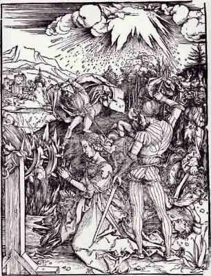 Die Enthauptung der heiligen Katharina