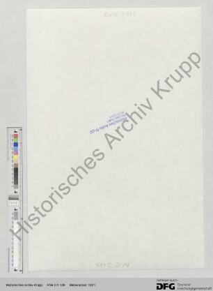 Schriftwechsel zwischen Alfred, Bertha und Friedrich Alfred Krupp mit Alfredo Catalano (Neapel)
