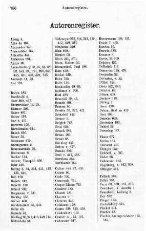 756-760, Autorenregister