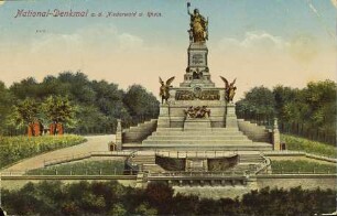 National-Denkmal a. d. Niederwald a. Rhein.