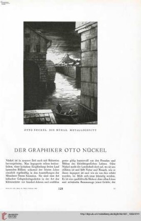 47: Der Graphiker Otto Nückel