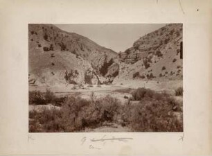 Zagros-Gebirge : Canyon in einer westlichen Kette des Zagros-Gebirges an der Grenze zum Irak.