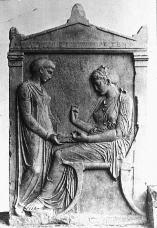 Athen, Grabstele der Hegeso. Nationalmuseum
