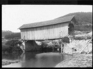 Hölzerne Kocherbrücke Ottendorf (Gaildorf)