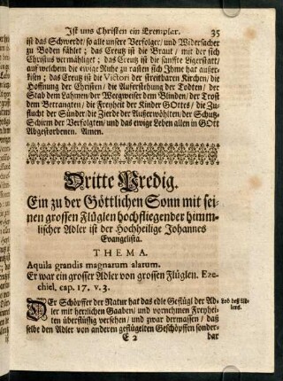 35-52, Dritte Predig.