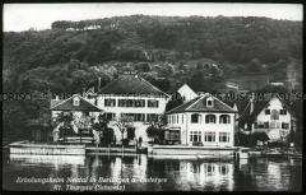 Postkarte des Christlichen Erholungsheims Neutal in Berlingen, Kanton Thurgau