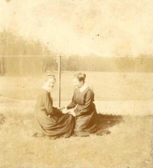 Viktoria-Pensionat. Schülerinnen - Gruppenfoto