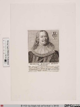 Bildnis Georg Achaz Heher