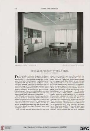 Deutsche Werkstätten-Möbel