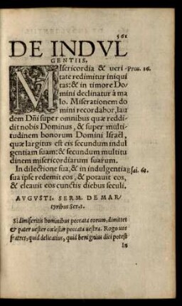 De Indulgentiis.