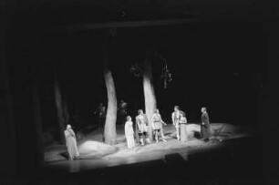 Szenen aus "Ein Sommernachtstraum" von William Shakespeare im Schillertheater Berlin