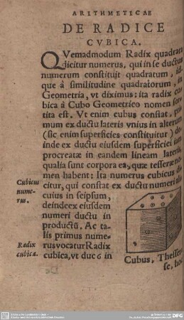 De Radice Cubica.