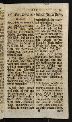 193-210, 17) Vom Gebet und heiligen Vater Unser