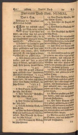Das vierte Buch Mose. Numeri