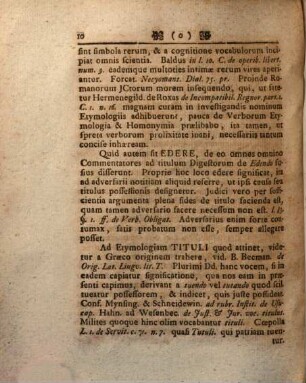 Commentarius ad L. XI. Cod. de Petit Heredit., de necessitate edendi titulum possessionis ob argumenti dignitatem denuo recusus