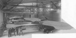 Fertigmontage (Rumpler-Werke) : Technikgeschichte | Maschinenbau | Verkehrswesen | Luftfahrzeuge | Flugzeuge