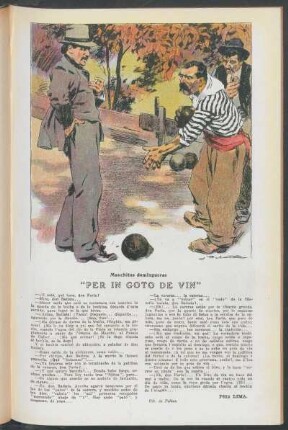 "Per in goto de vin" : Manchitas domingueras