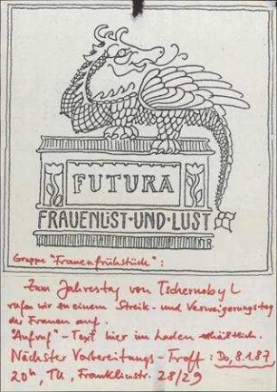 Futura - Frauenlist u. -lust Gruppe "Frauenfrühstück"