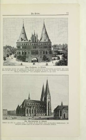Das Holstentor in Lübeck
