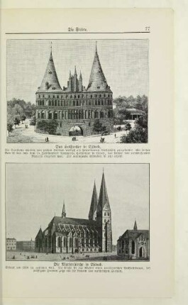 Das Holstentor in Lübeck