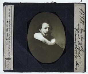 Rembrandt, Portät eines Mannes mit einem Mühlsteinkragen (Braunschweig HAUM 232)