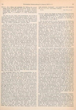 781-782 [Rezension] Meier, Kurt, Kirche und Judentum