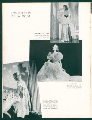 Los estilistas de la moda