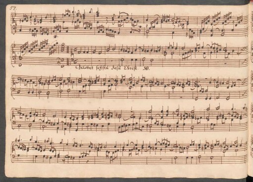 Gelobet seist du Jesu Christ; org; G-Dur