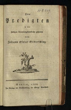 Zwo Predigten